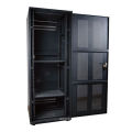 Cabinet de serveur haute qualité 42u avec porte en verre